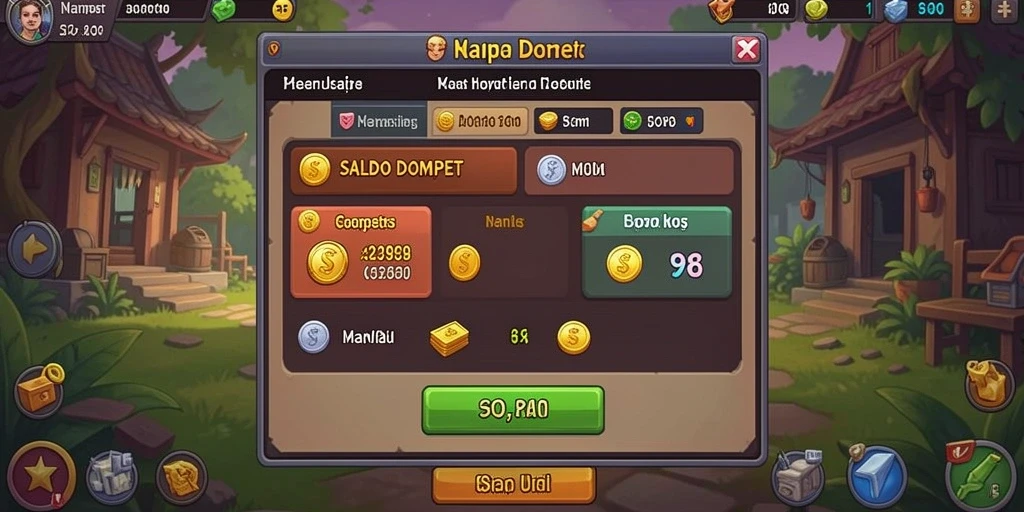 Tampilan awal yang menarik dan intuitif.