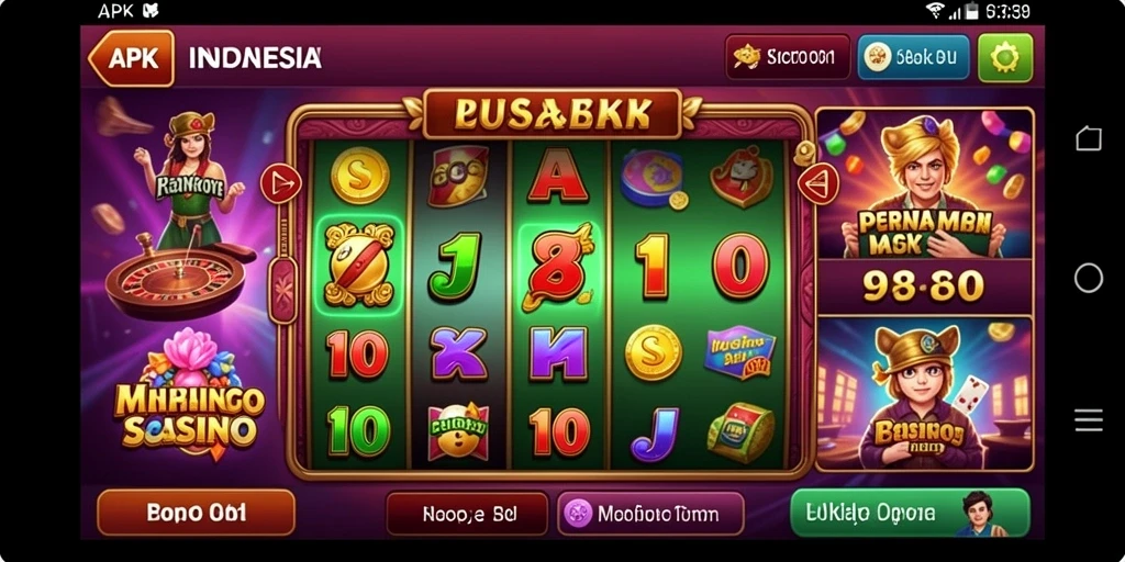 Tampilan antarmuka JOS77 yang user-friendly.