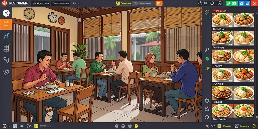 Tampilan antarmuka yang menarik dan mudah digunakan.