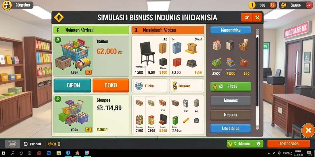 Tampilan antarmuka yang user-friendly.