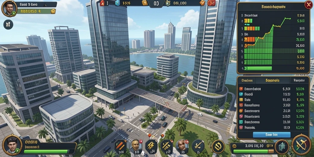 Screenshot menunjukkan grafis kota Tokyo yang memukau.
